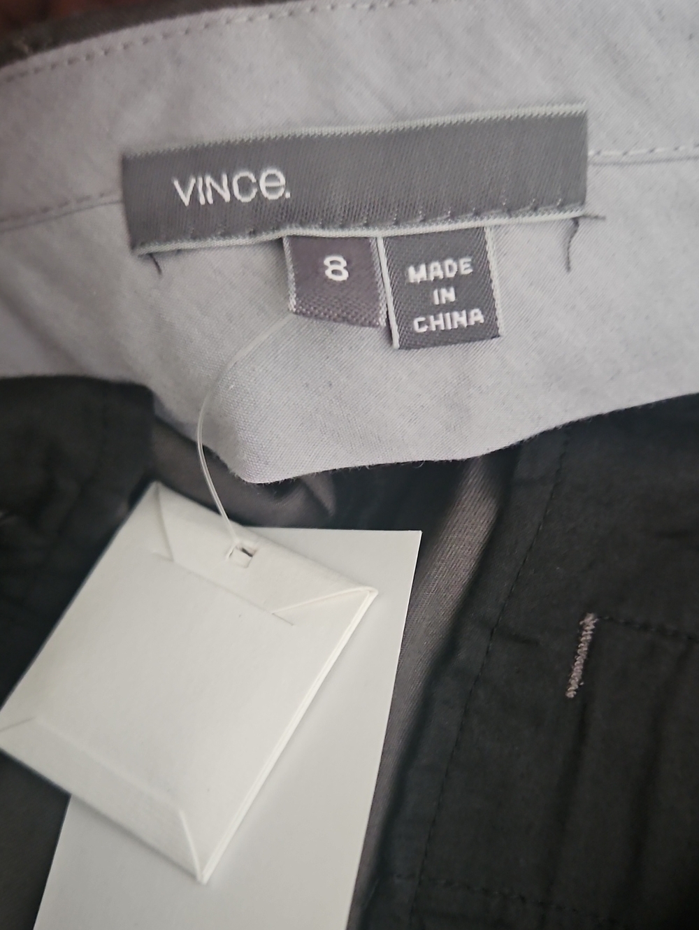 Vince Charcoal Gray Bermuda Shorts New With Tags - Picture 6 of 8